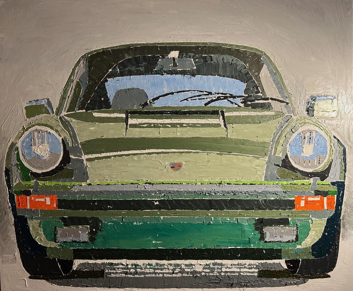 Daniel Hilpert Still-Life Painting - Porsche - No. 2