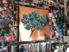 Eden on Copper Oil Paint, Acrylic Paint, Copper Easter Spring Excellent Art