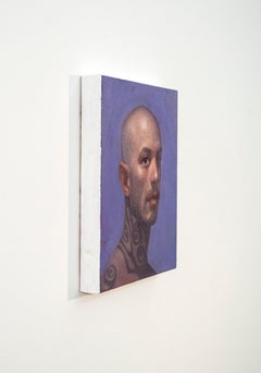 Apollo - small, detailed, expressive, male, figurative, oil on canvas