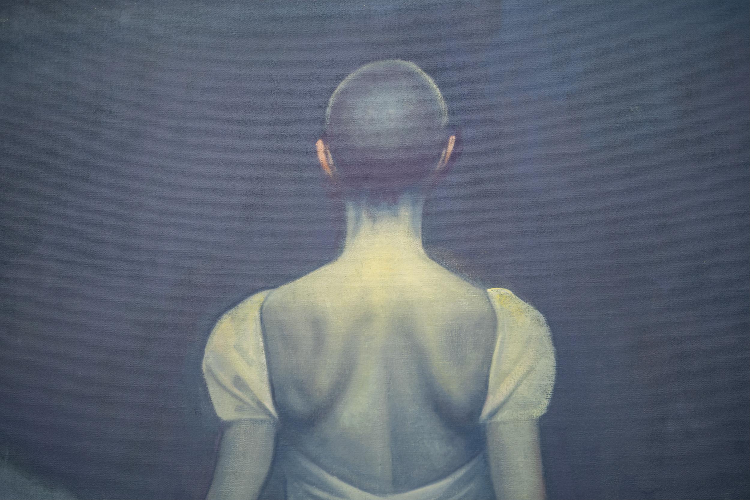 Take Me Home Tonight - contemporary, figurative, portrait, oil on canvas For Sale 2