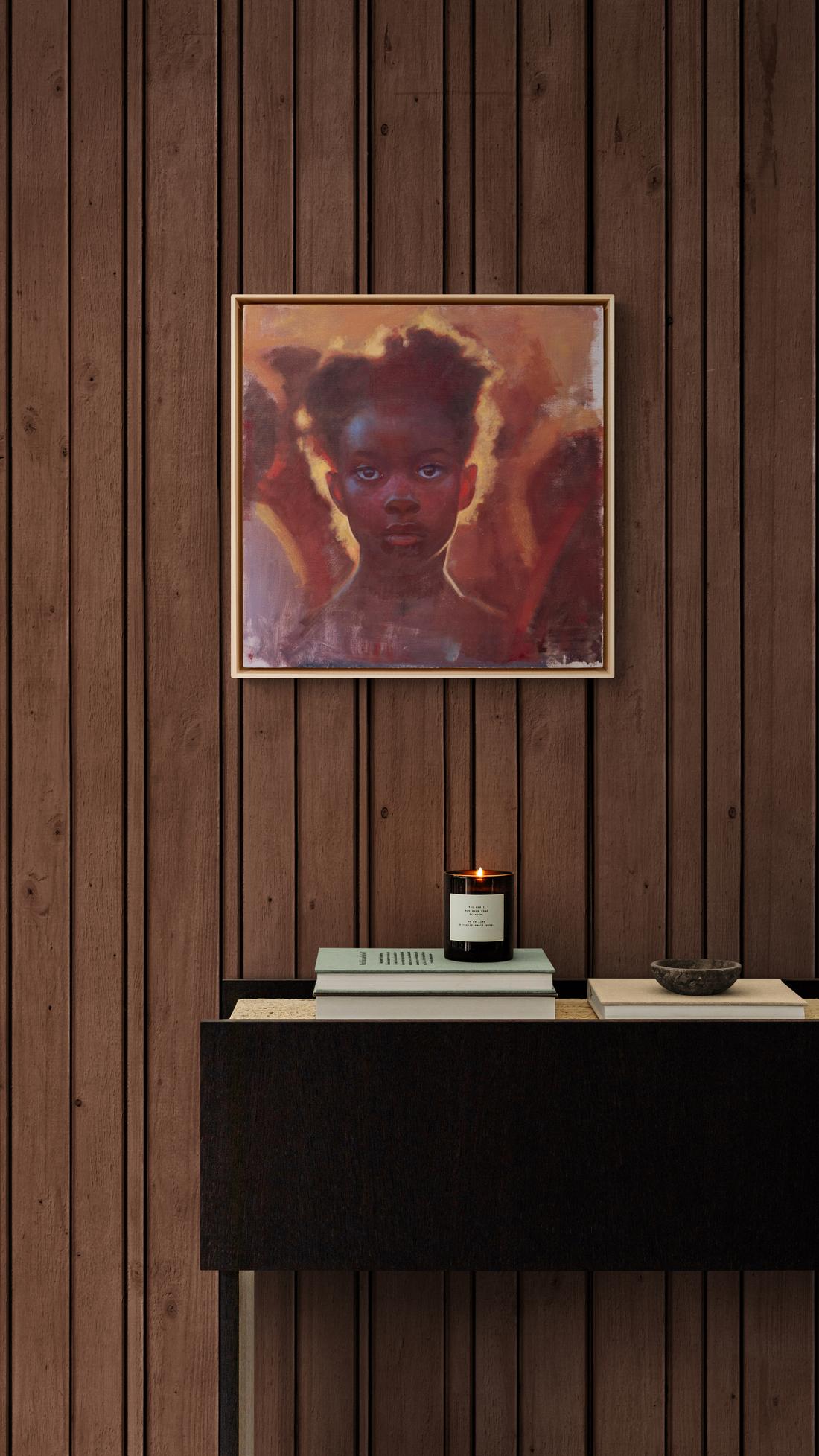 Twilight #1 - contemporary, figurative, portrait, oil on canvas in vendita 4