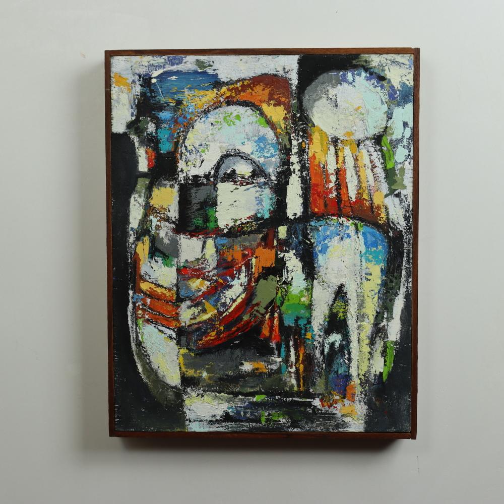 Artist: Daniel Hukill

Age: 1950 - Present

Medium: Oil on Board

Unframed Dimensions: 17 7/8