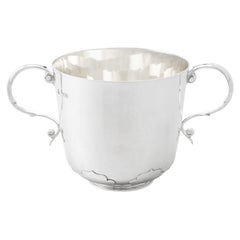 Daniel & John Wellby Victorian Sterling Silver Porringer