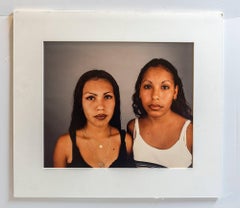 Two Sisters, Photo 1995, rare dye destruction print Photograph