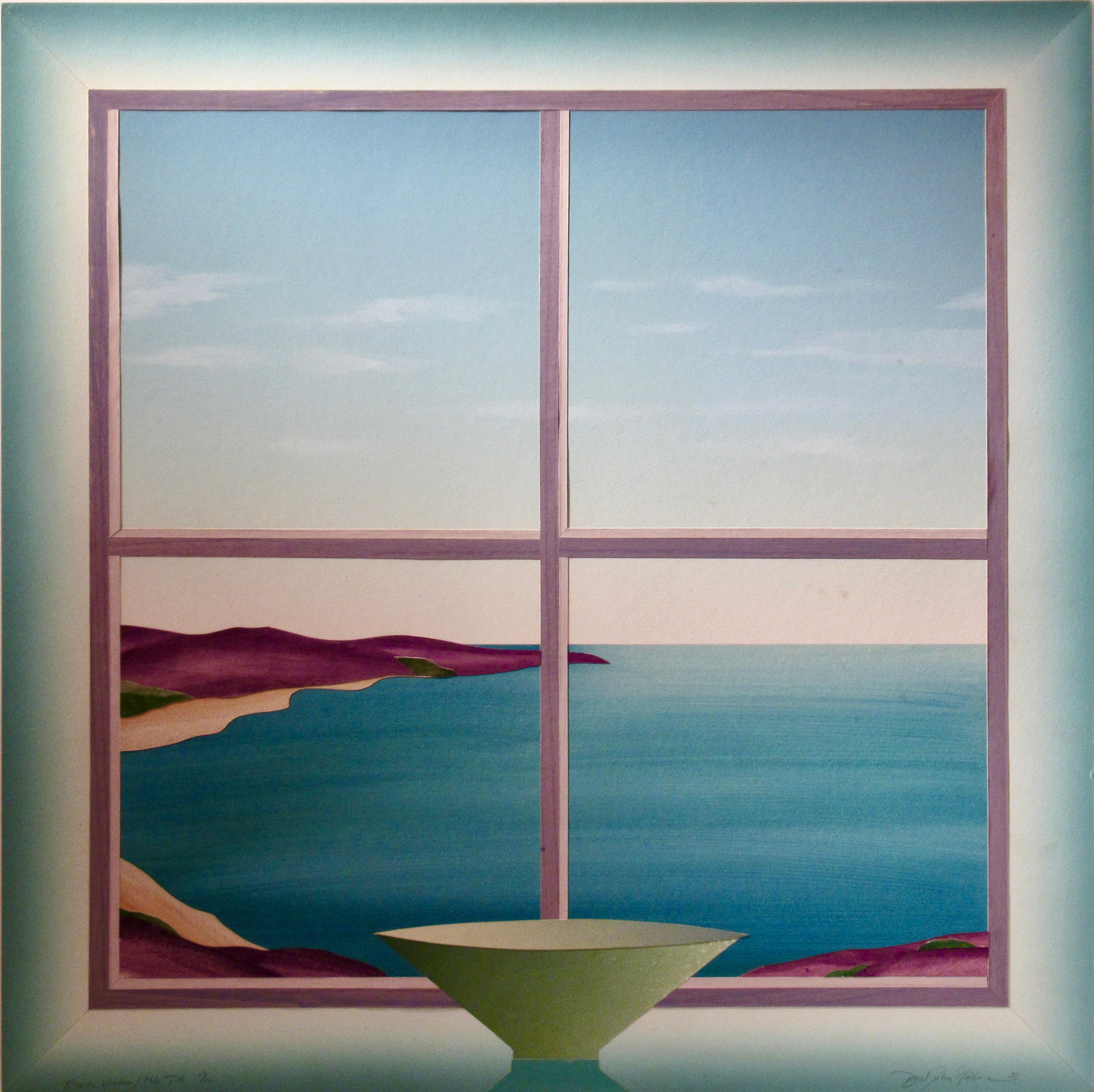 Kennett's Window High Tide (Variation #2) - Mixed Media Art by Daniel Joshua Goldstein