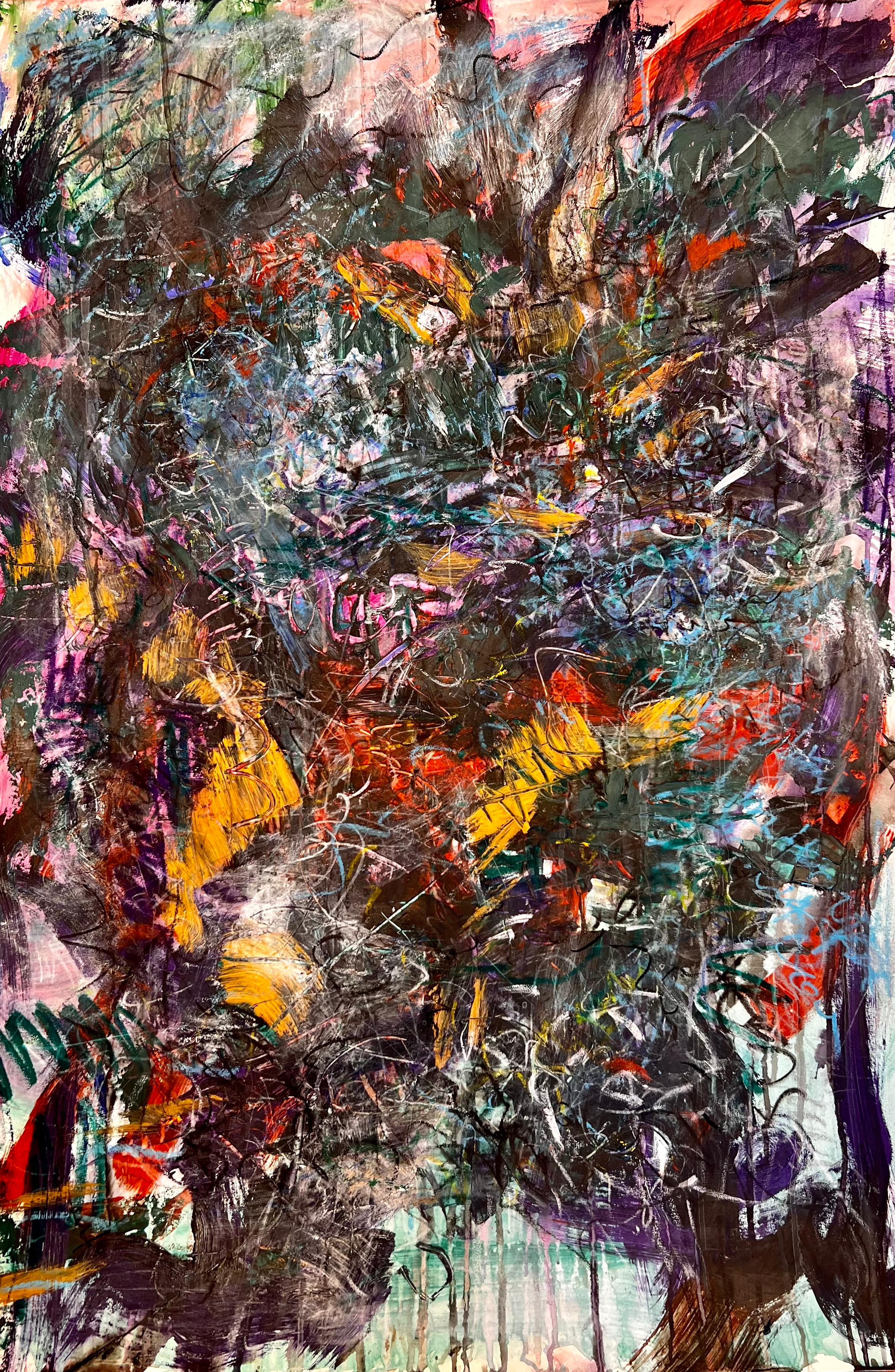 Abstract Painting di  Daniel Kanow - Danza tribale