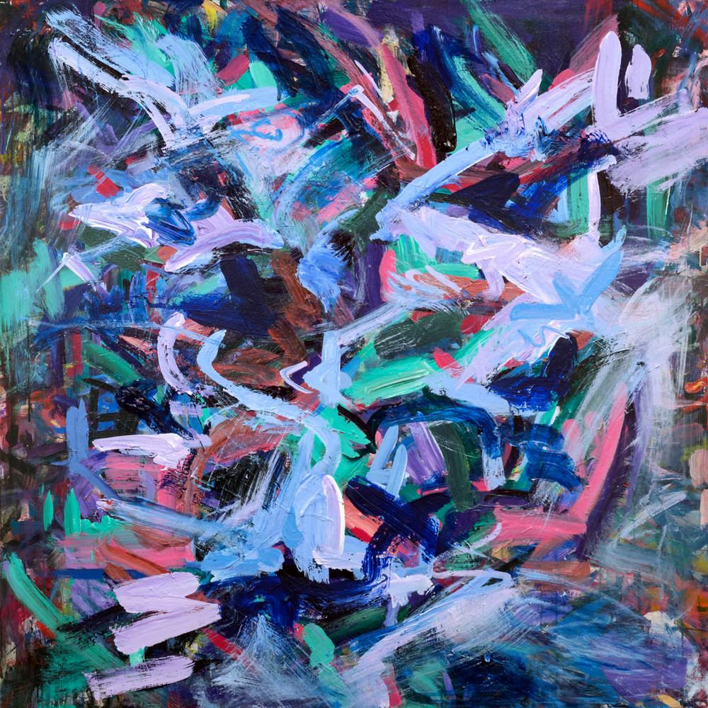  Daniel Kanow Abstract Painting - Ensalada