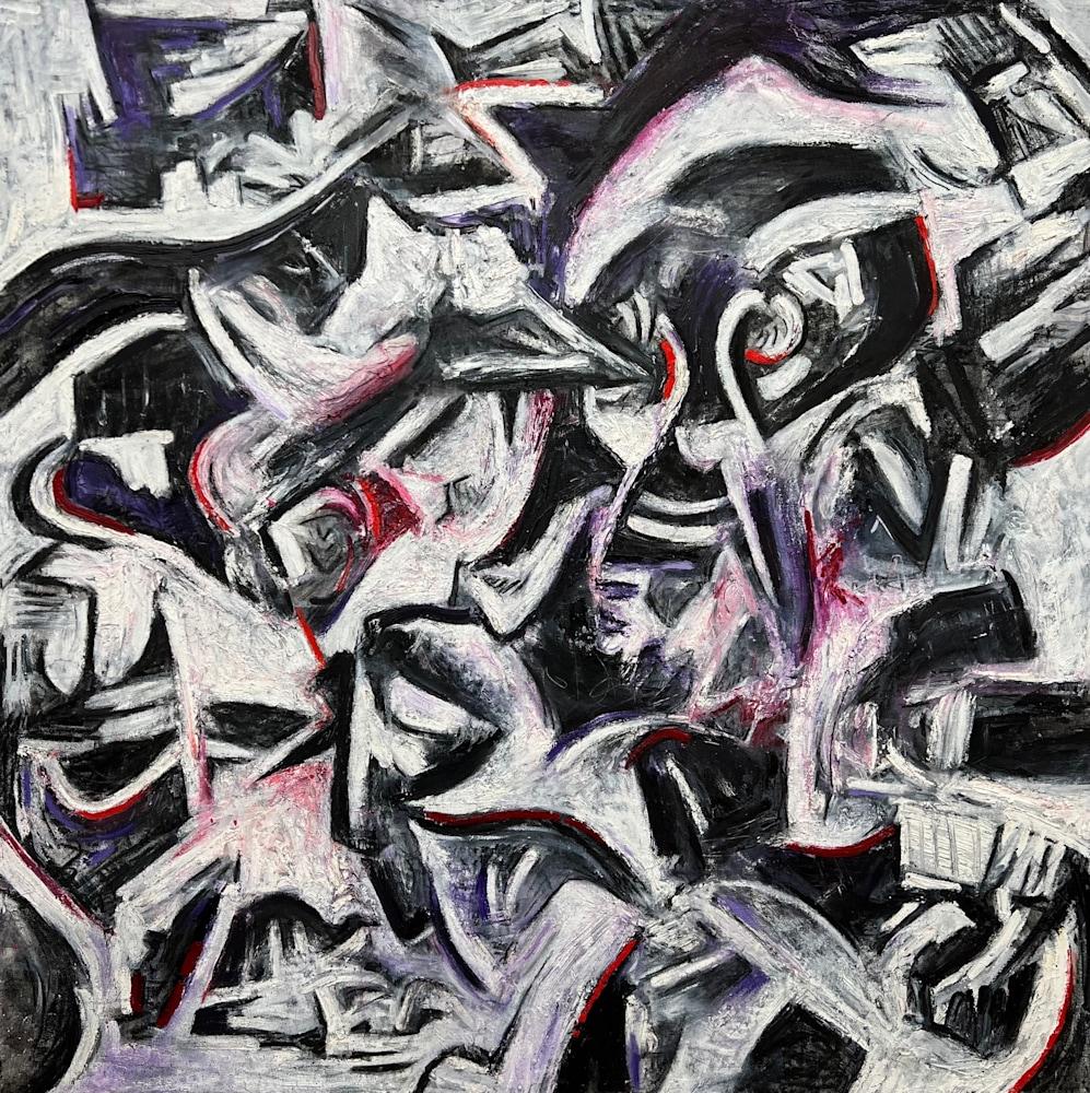 Abstract Painting di  Daniel Kanow - Intrecciati
