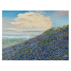 Vintage Daniel Kendrick Texas Bluebonnets "The Magic Carpet"