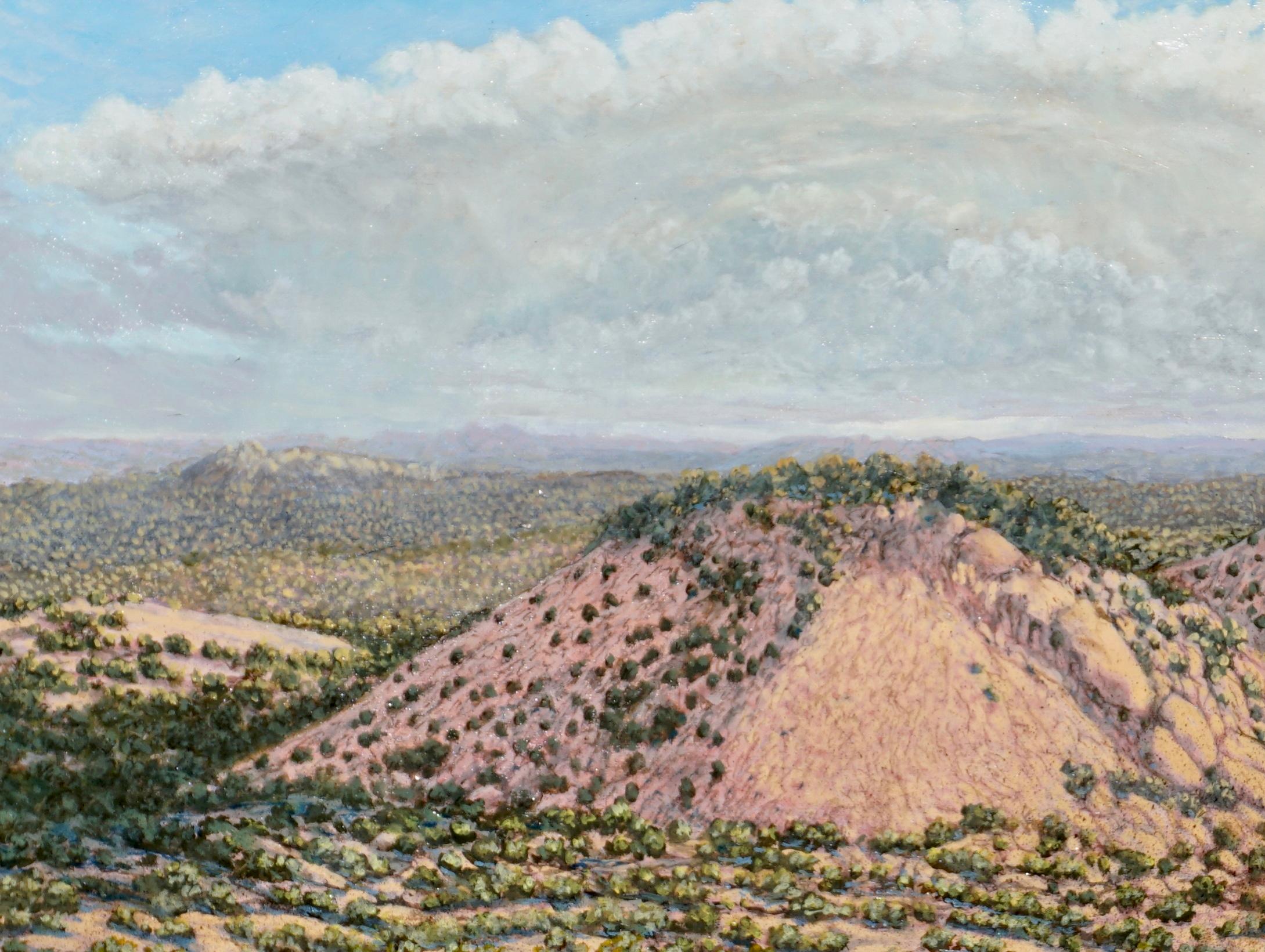 American Classical Daniel Kendrick Texas Oil Painting “Turkey’s Peak”