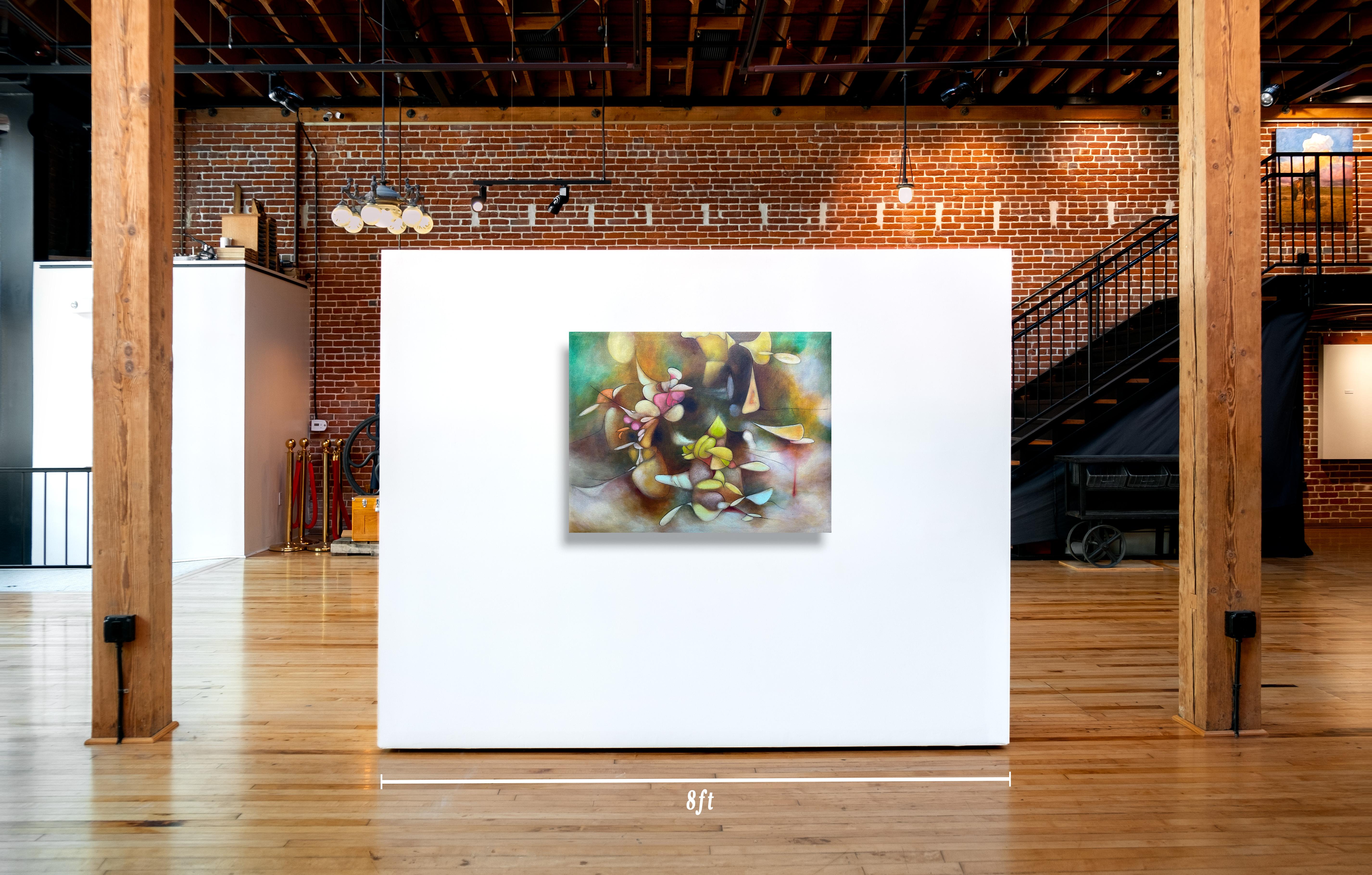 Si tratta di un dipinto originale ad olio su tela di Daniel Ketelhut, artista di San Diego, unico nel suo genere. Le sue dimensioni sono 40 