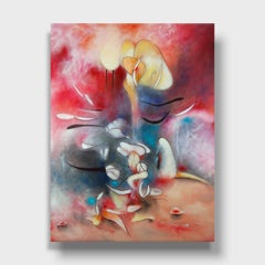 "Awakening", Abstract Painting, Oil on Canvas, Unframed, 2010+