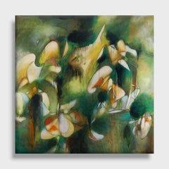 "Lush Life, First Expansion", Abstract Painting, Oil on Canvas, Unframed, 2010+