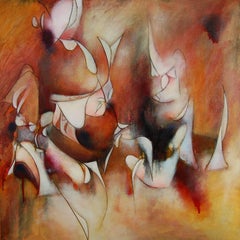 Abstract Painting, "The First Storytellers, Intimate Venue"