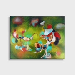 Abstract Painting, "The Long Goodbye"