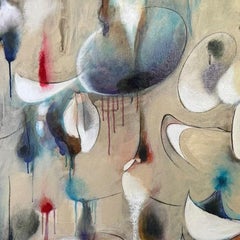 Pittura astratta "Verso un regno superiore