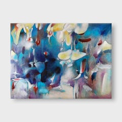 Abstract Painting, "Under Another Ocean"