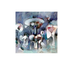 Abstracto "Paisaje alienígena 7"