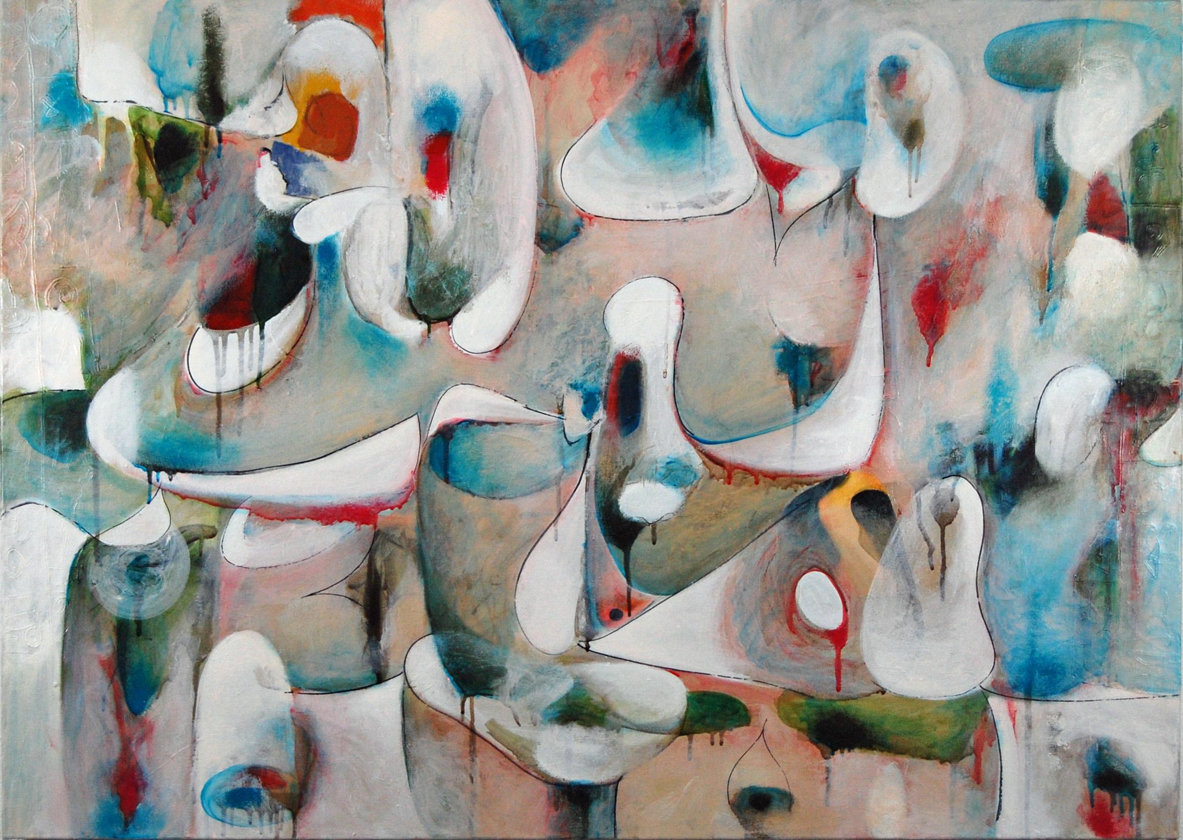 An Abstract work "Whispers of The Forgotten"