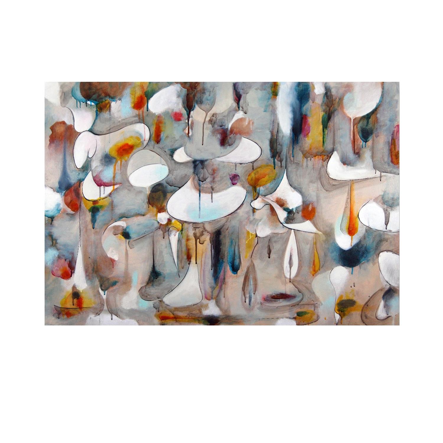Peinture contemporaine "No Boundaries" (sans frontières)