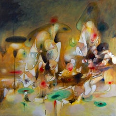 Oil Painting "Murmurs in the Midsummer Shade"