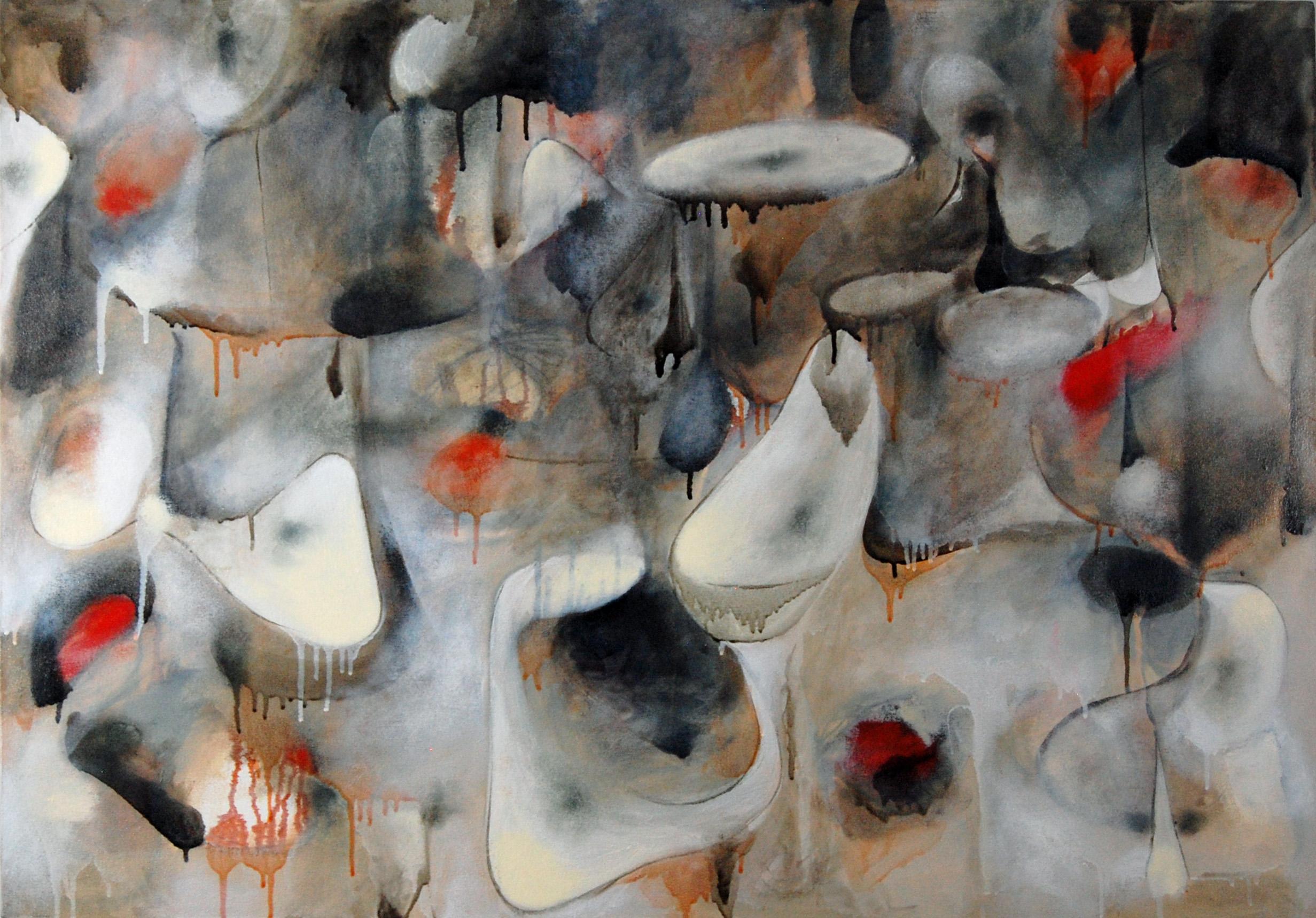 Abstract Painting de Daniel Ketelhut - The Oil Painting "Suspension of Disbelief"