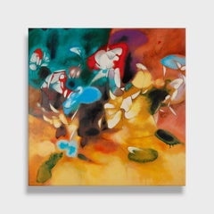 Surrealistic Oil Painting "A Richer Harvest, Reaped Without Toil"