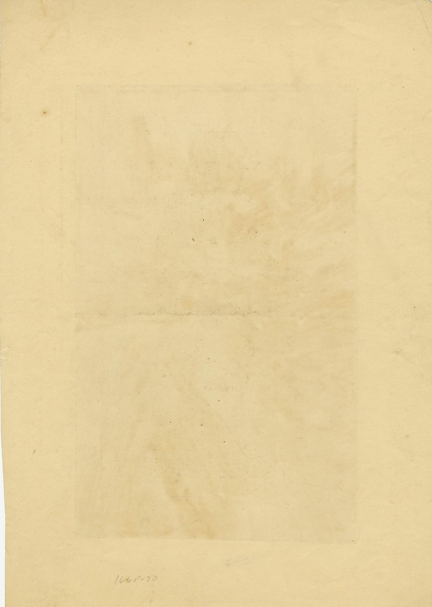 Ordinis Benedictini monialis; Saint Thecla of Kitzengen - Old Masters Print by Daniel King