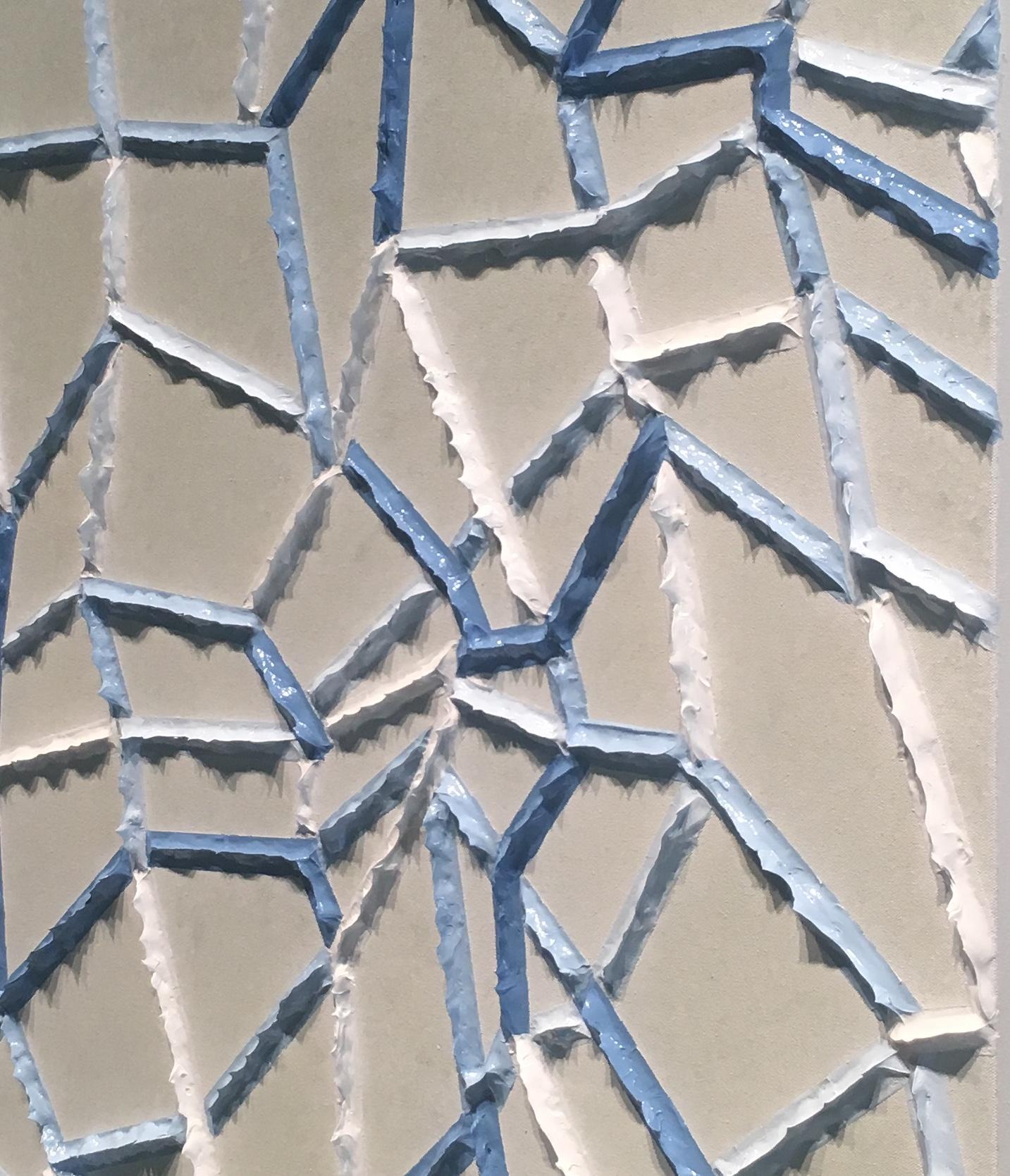 Pittura acrilica originale 'Cold Pistachio' firmata da Daniel Klewer in vendita 2