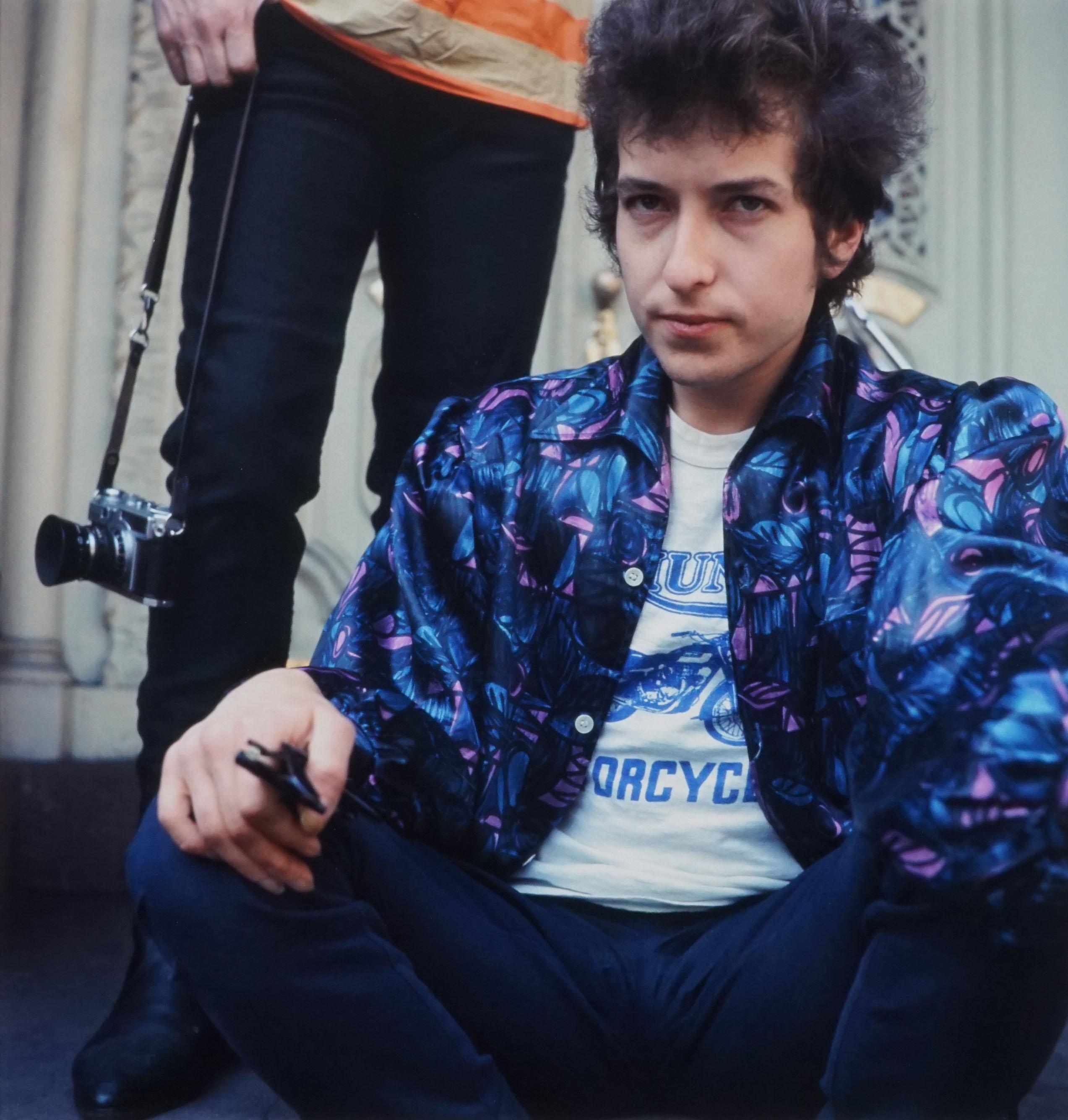 Daniel Kramer Color Photograph - Bob Dylan (Cover of Highway 61 Revisited, New York), 1965