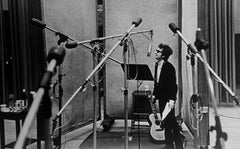 Bob Dylan in studio