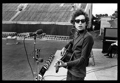 Daniel Kramer - Bob Dylan, Akustikgitarre, Forest Hills, 1965, gedruckt nach