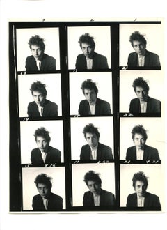 Daniel Kramer - Bob Dylan, Kontaktbogen, 1965, gedruckt nach