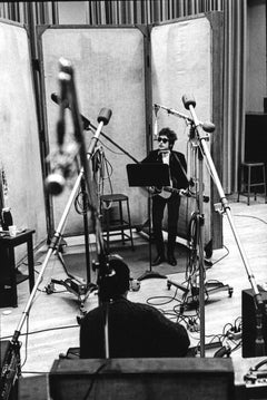 Daniel Kramer - Bob Dylan, Aufnahme BIABH Wide Angle NYC, 1965, gedruckt nach