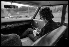 Daniel Kramer - Bob Dylan, Writing in the Car, 1964, Printed After