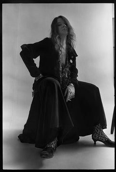 Daniel Kramer - Janis Joplin, Sitzen mit Zigarette, Fotografie