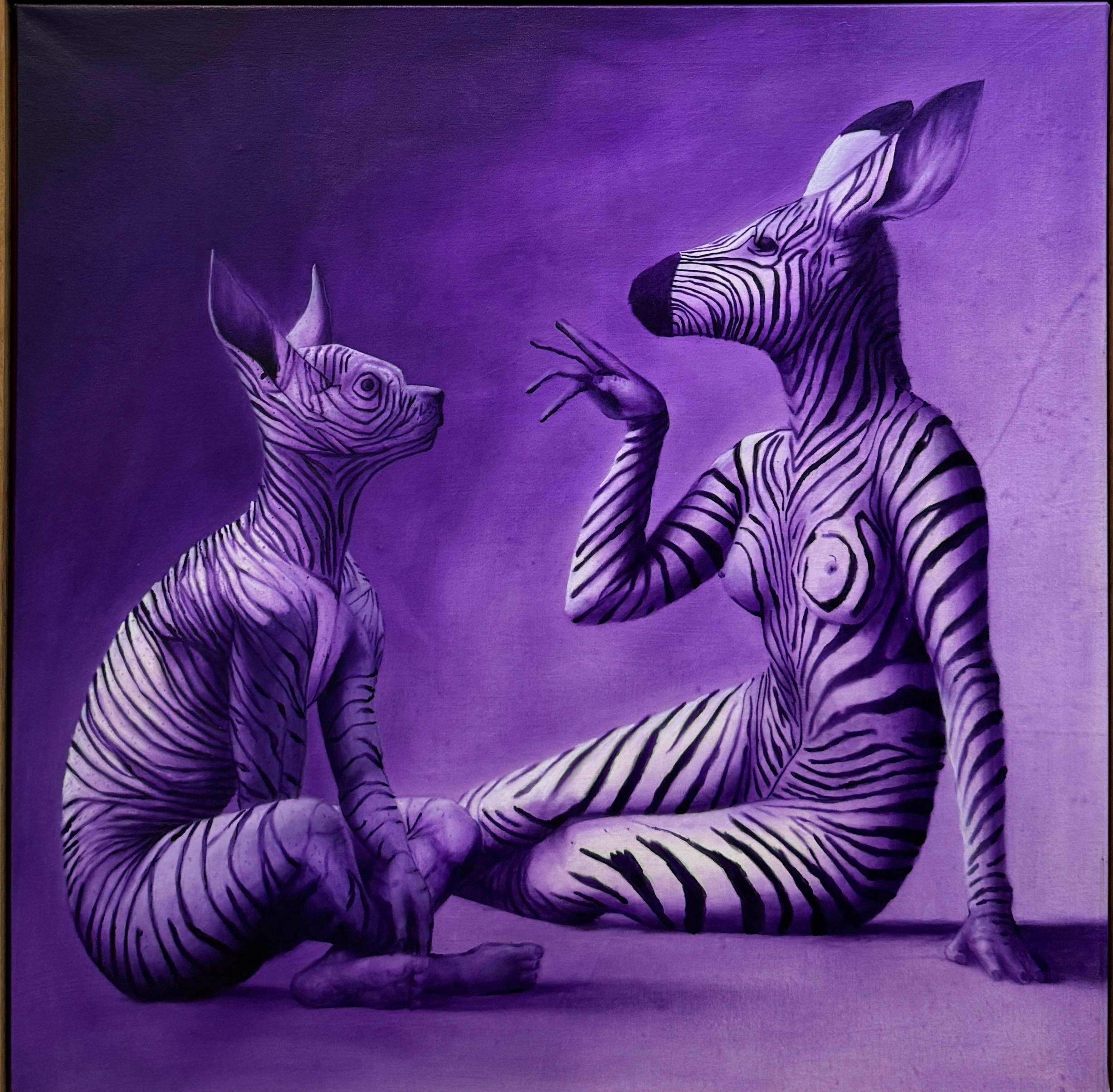 Figurative Painting Daniel Livas García - Diálogos Atemporales