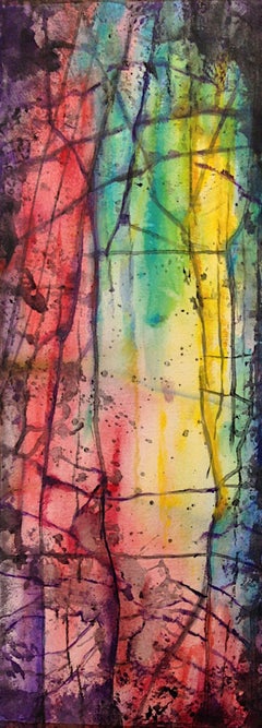 Illuminated XL, Painting, Acrylic on Paper