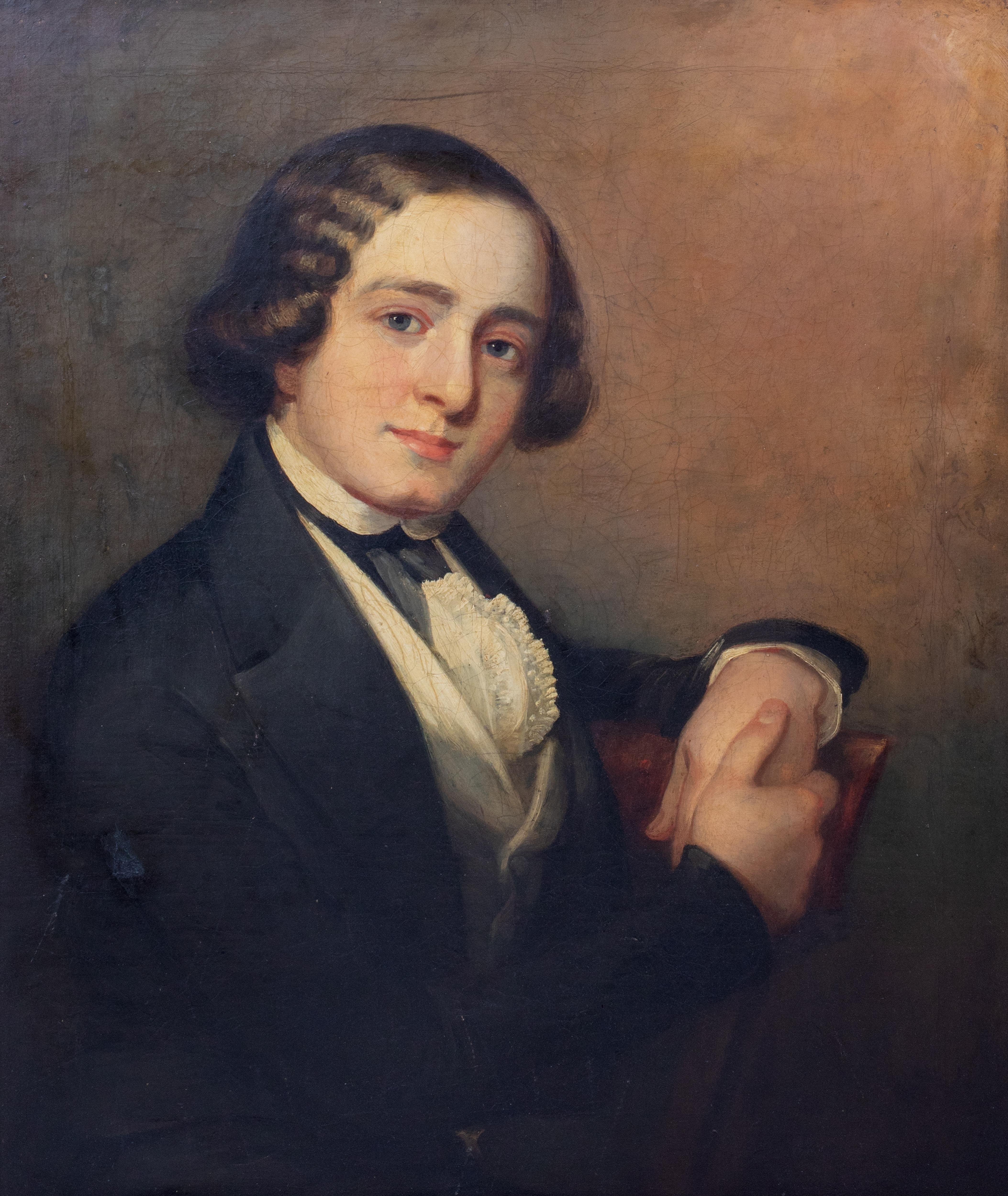 Portrait Of Charles Dickens (1812-1870), dated 1840

by Daniel MACLISE (1806-1870) sales to $600,000

Large 1840 portrait of a young Charles Dickens, oil on canvas by Daniel Maclise. Important early portrait of a young Charles Dickens sat on a chair