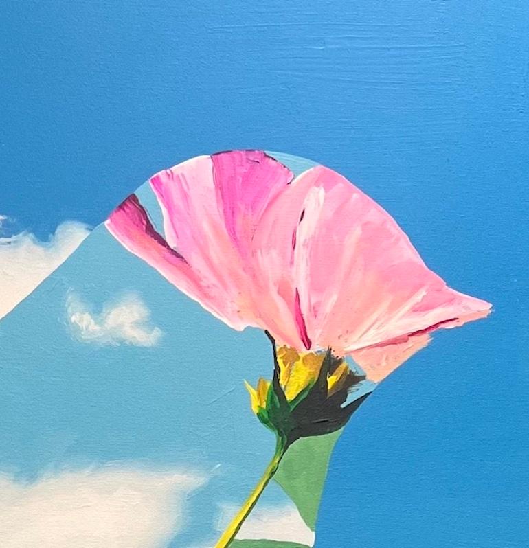 La bellezza nel cielo - Painting di Daniel Maltzman