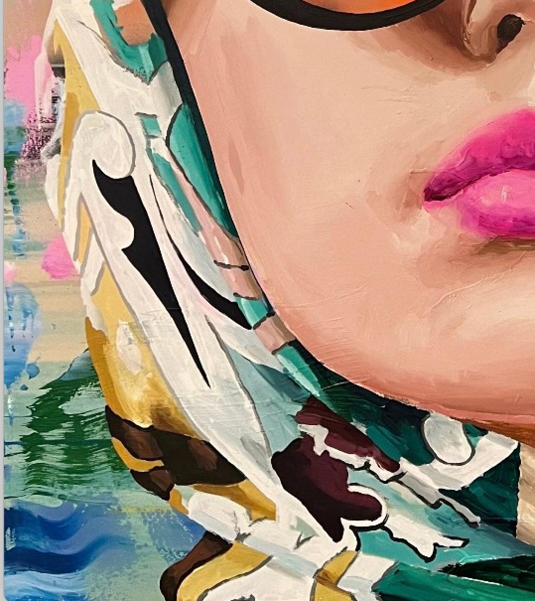 Sfondamento - Painting Contemporaneo di Daniel Maltzman