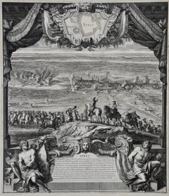 Daniel Marot's The Siege of the Dutch Fortified City of Ypres by Louis XIV