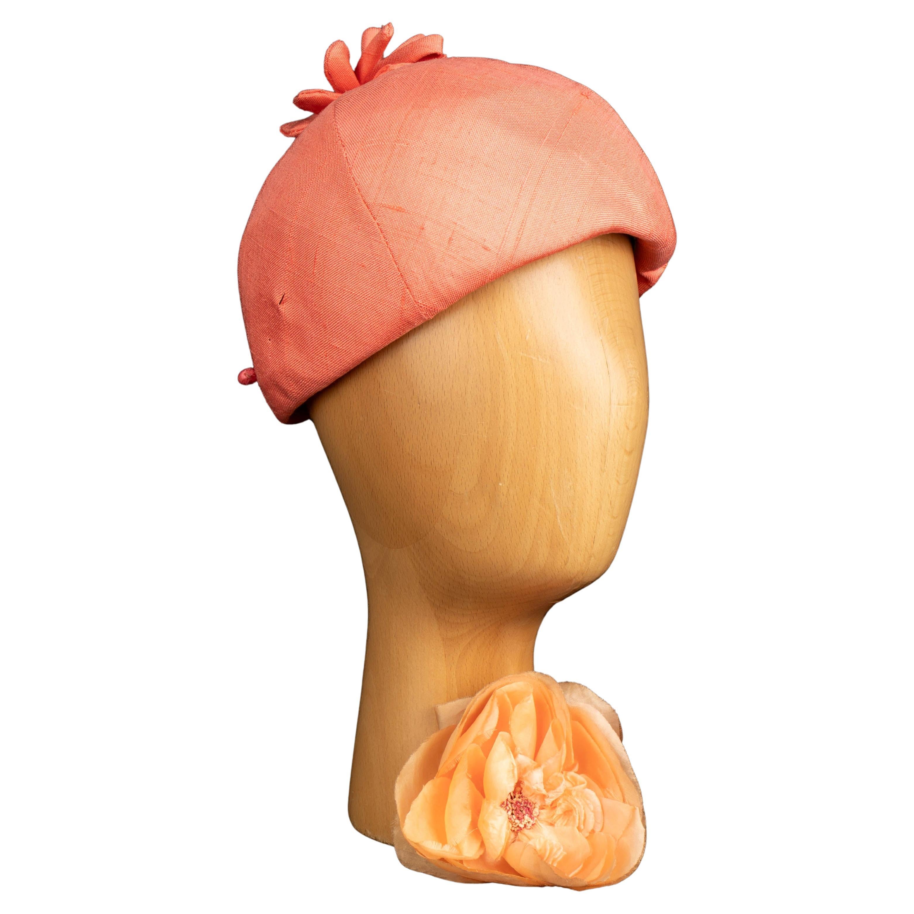 Daniel Masson raw silk hat For Sale