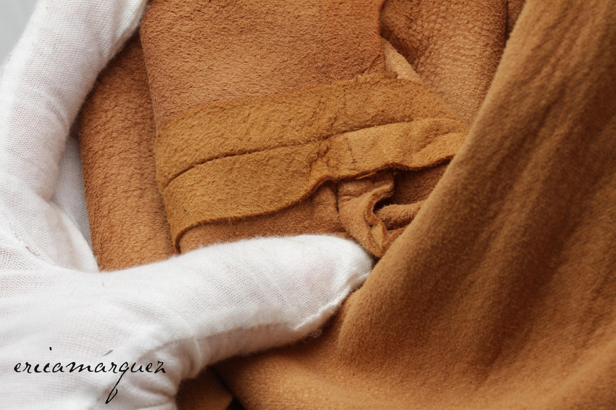 DANIEL MIEXEL, Haute Couture, Carmel Suede Feels Like Butter, Camicia con frange in vendita 7