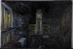 Daniel Nichols - 2021 Oil, Victoria At Night