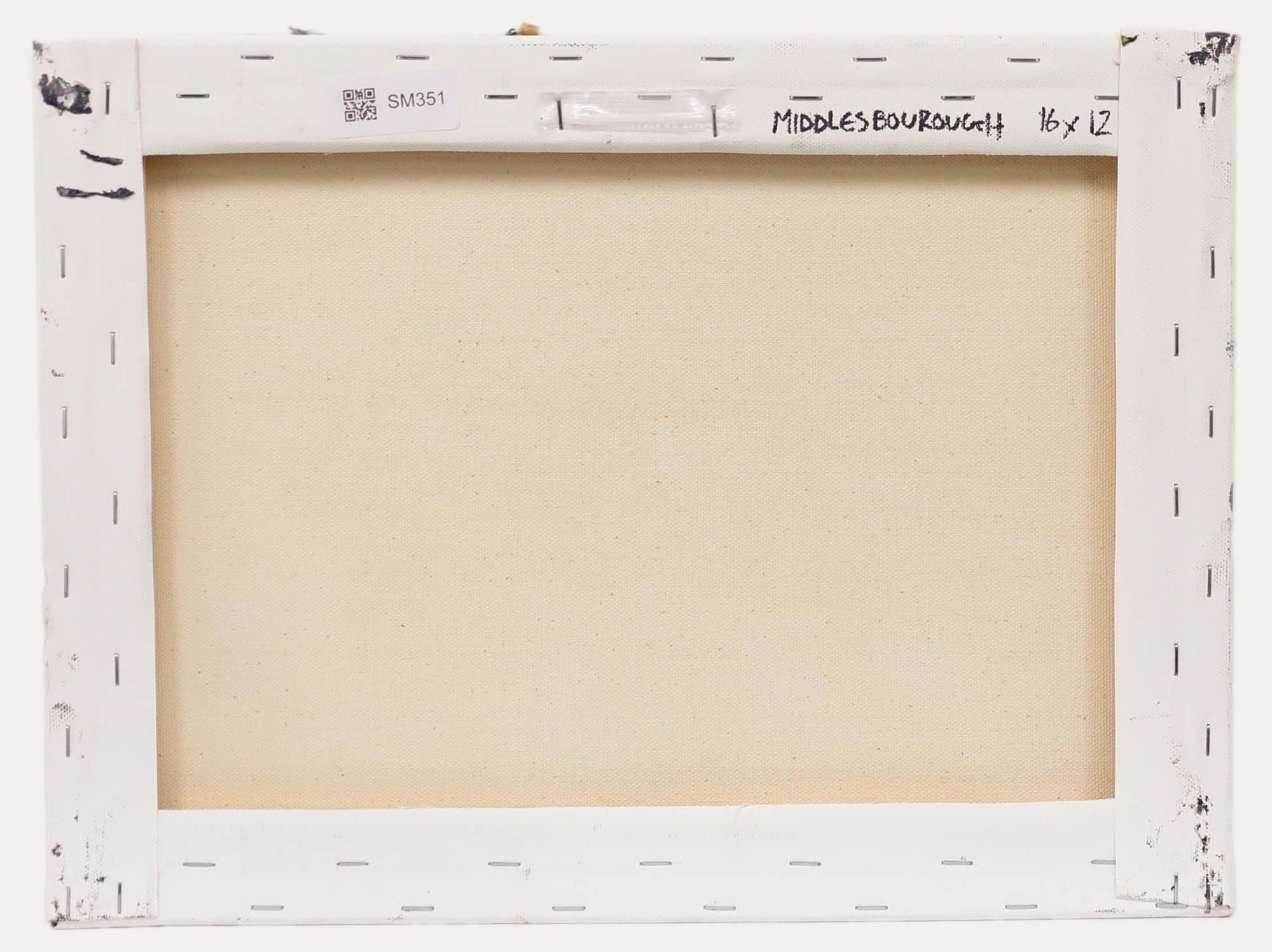 Daniel Nichols - Öl des 20. Jahrhunderts, Middlesbrough im Angebot 1