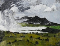 Daniel Nichols After Kyffin Williams - Contemporary Oil, Incoming Clouds
