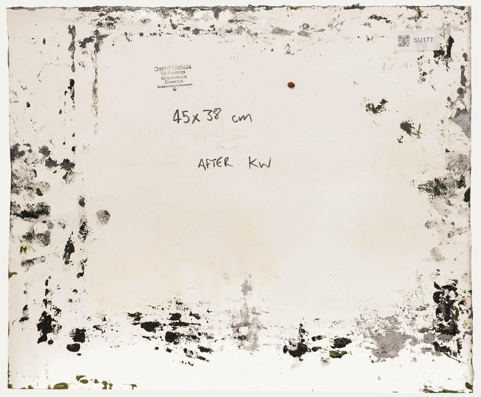 Daniel Nichols - Zeitgenössisches Öl, Rinder auf dem Feld im Angebot 2