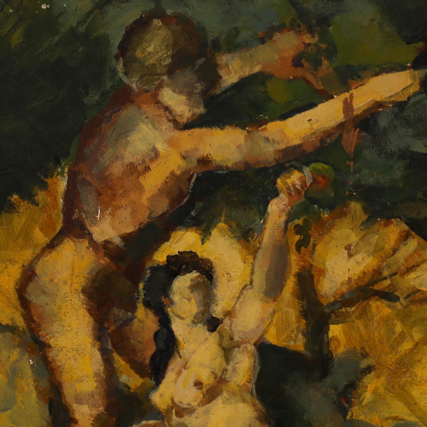 Daniel Nichols - Olio contemporaneo, Cottage nella valle in vendita 3