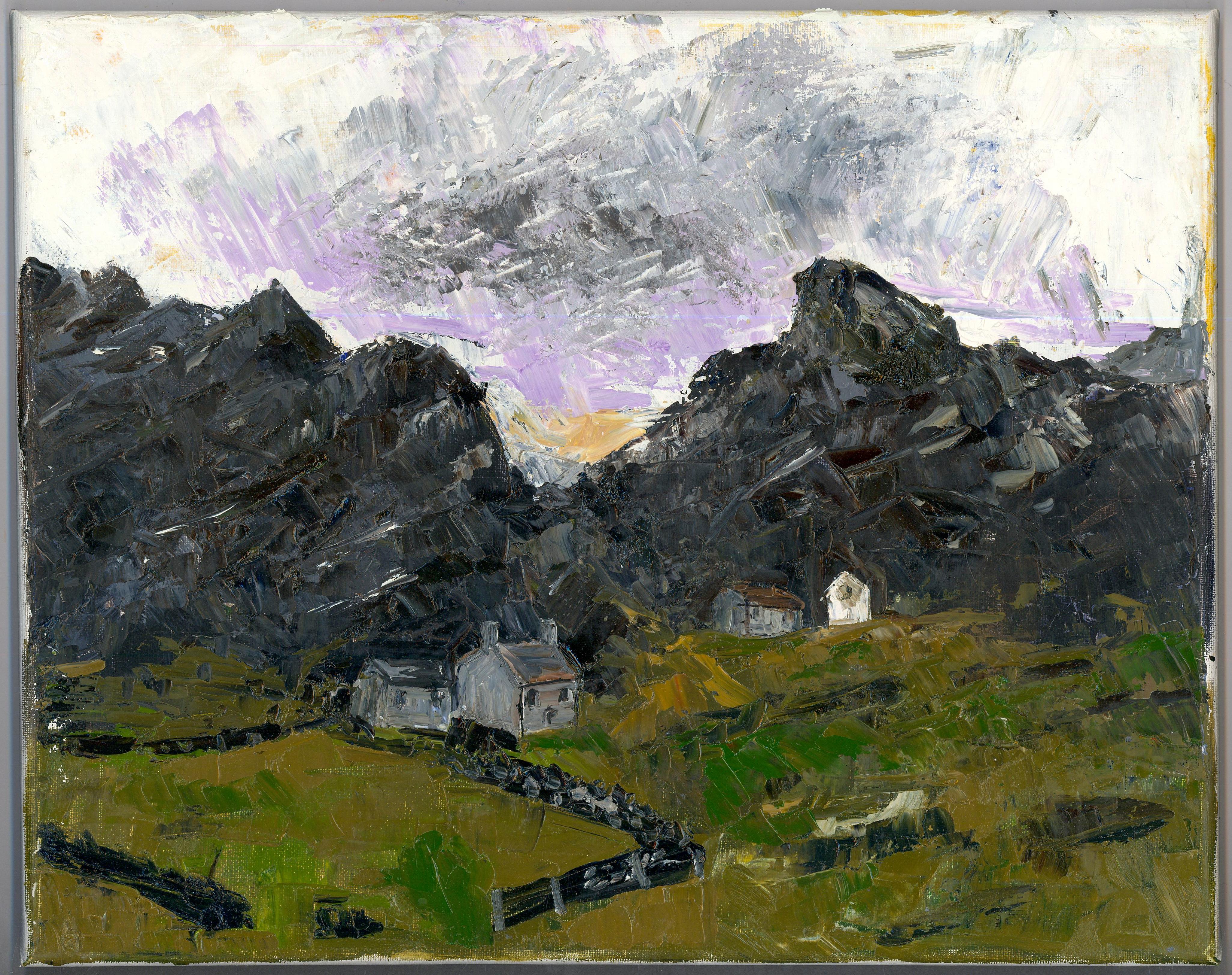Daniel Nichols - Olio contemporaneo, Cottage in Cumbria in vendita 1